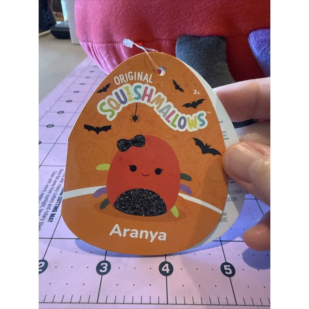 NEW Squishmallows Aranya The Red Spider 12 Inch 2025 Halloween Squishmallow‎